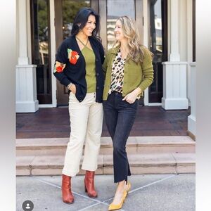 Cabi High-Low Crop Jean